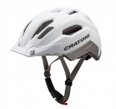 Fahrradhelm Cratoni C-Classic (City) Gr. L/XL (58-61cm) weiß/anthrazit matt