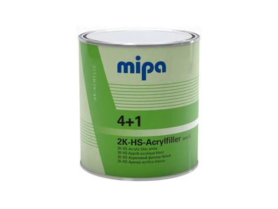 MIPA Grundierfiller "4 + 1 Acrylfiller HS" 3 l Dose, weiß