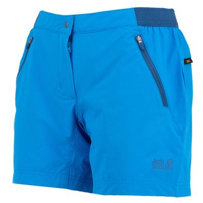 Jack Wolfskin Speed Hiking Trail Shorts Kurze Hose Damen Blau 1506021-1152