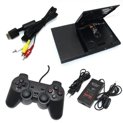 PlayStation 2 PS2 Slim Konsole + Controller + Netzteil + RGB kabel gebraucht