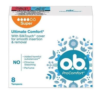 Tampons OB ProComfort Super 8 Stück