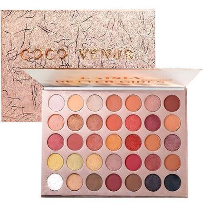 Lidschatten Palette Makeup Cosmetics 35 Farben Schminkpalette Eyeshadow Retoo