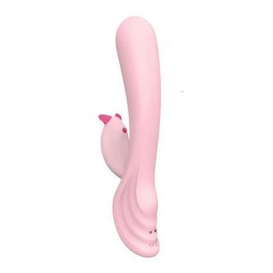 S-Hande Plume Vibrator, 9 Modi, Hellrosa