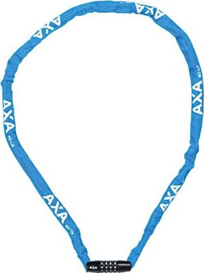 Axa Kettenschloss Rigid Rcc, 120 Cm, Blau