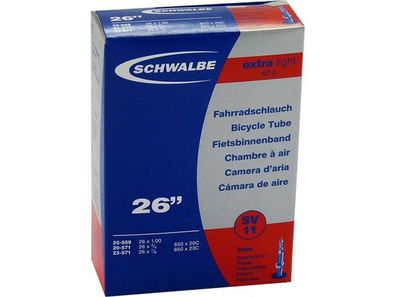 Schwalbe Schlauch "Nr. 11 Extralight" , 26" 20-559 26 x 3/4 25-559 26 x 1.00 20-57