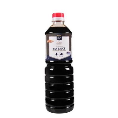 5x Chef Soja Sauce - 1 l Flasche