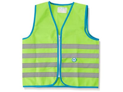 WOWOW Reflex-Kinderweste "Fun Jacket" SB-verpackt, grün, Gr. L (a