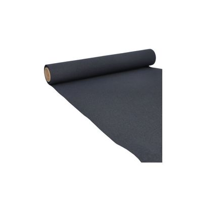 Papstar Tischläufer, Tissue "ROYAL Collection" 5 m x 40 cm schwarz | Schrumpffolie (1