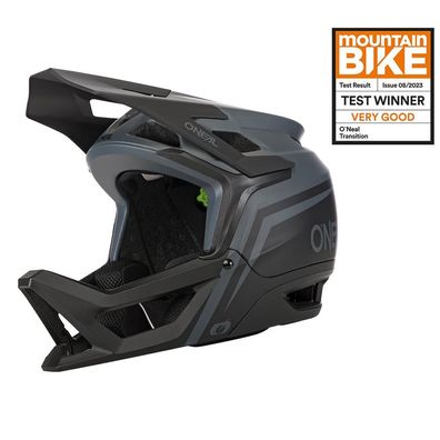 O'NEAL Bike Fullface Helm Transition Flash Gray/Black