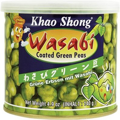 Khao Shong Grüne Erbesen mit Wasabi - 140 g