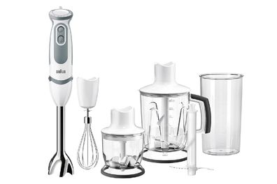 BRAUN Stabmixer MQ 5245 WH MultiQuick 5 Vario weiß/grau