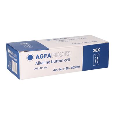 Agfaphoto LR54 V10GA 1,5V 200 Stück 20x 10er Blister
