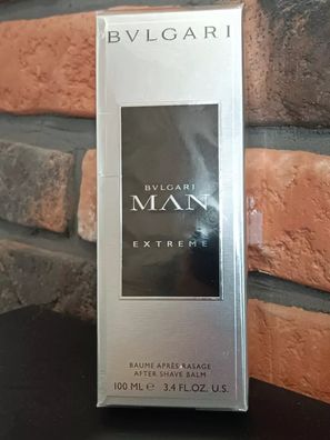 Bvlgari Man Extreme After shave Balm 100ml NEU