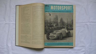 Illustrierter Motorsport 1953 , gebunden , DDR Oldtimer