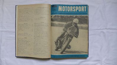 Illustrierter Motorsport 1952 , gebunden , DDR Oldtimer