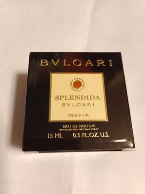 Bvlgari Splendida IRIS D´OR EAU DE PARFUM 15 ml NEU