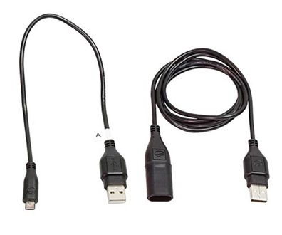 Optimate Ladekabel, Für USB-Ladegerät O-100, Micro-USB, Länge: 30cm, incl. 100cm