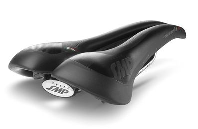 SELLE SMP Sattel "Well M1 Gel" weiche Polyurethan- schwarz