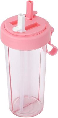 600ml tragbare Wasserflasche, Dual-Use für Kinder und Reisen