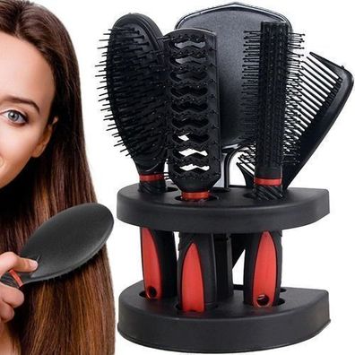 5 Stück Haarbürsten Set Professionelle Beauty Friseure Massagebürste Retoo