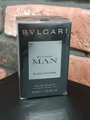 Bvlgari BLACK Cologne EAU DE Toilette NEU 30 ML