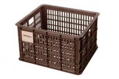 BASIL V.R.-Korb "Crate M" Kunststoff, Volumen: 29 brown