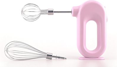 MINI schnurloser Handmixer, USB wiederaufladbar, mit 2 abnehmbaren Rührstäben