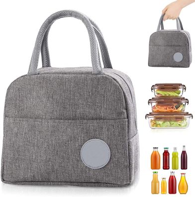 Lunchbag, Isoliertasche für Arbeit, Schule, Mini Kühltasche für Picknick und Ausflüge