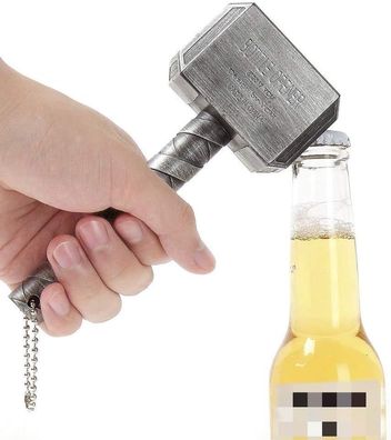 Mjolnir Hammer Flaschenöffner, großer Bieröffner für Bar-Geschenke