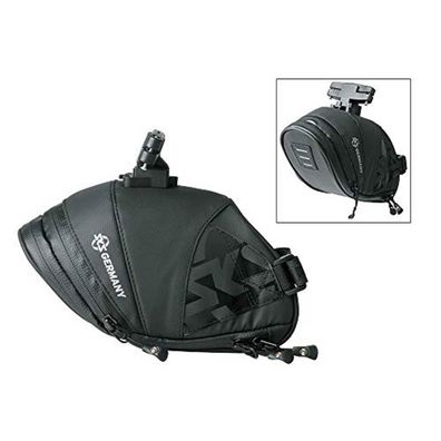 Satteltasche SKS Explorer Click 1800 schwarz, 180 + 40x80x130 + 10mm 211g 1,8L