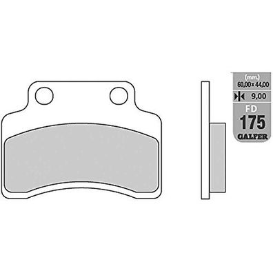 GALFER Bremsbelag "FD175" Satz G1050, Organisch Scooter