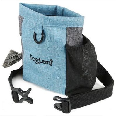 Magnetische Leckerli-Tasche für Hunde mit verstellbarem Bund