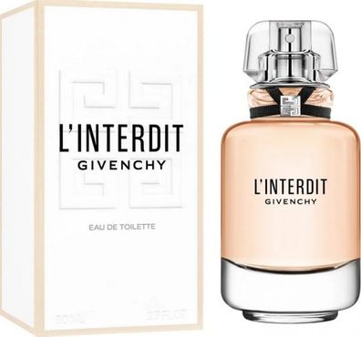 Givenchy L’Interdit 80 ml Eau de Toilette Spray NEU OVP