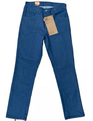 Levis Damen Jeans Red Tab Lot 595 Slim Fit Blau Größe 31 / 32