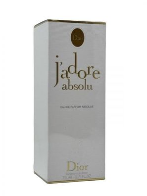 Christian Dior Dior J'Adore Absolu 75 ml Eau de Parfum Spray NEU OVP