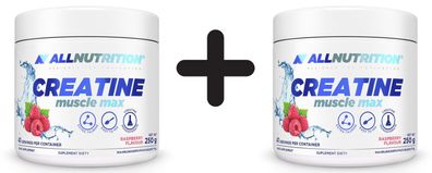 2 x Creatine Muscle Max, Raspberry - 250g