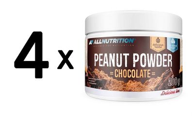 4 x Peanut Powder, Chocolate - 200g