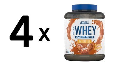 4 x Critical Whey, Salted Caramel - 2000g