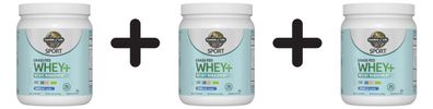 3 x Garden of Life Grass Fed Whey+ Weight Management, Vanilla - 450g