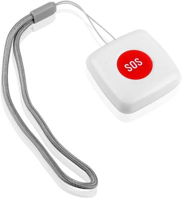 Wireless Remote SOS/Panic Button, Paramedic Pager for Fall & Patient Alert