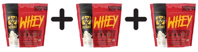 3 x Mutant Whey, Vanilla Ice Cream - 2270g