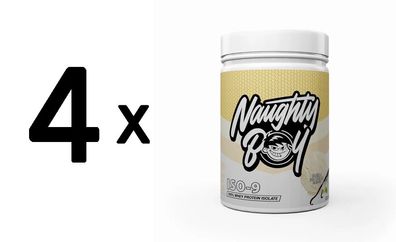 4 x Iso-9, Vanilla Ice Cream- 900g