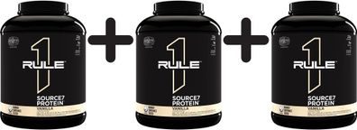 3 x Source7 Protein, Vanilla Gelato - 2260g