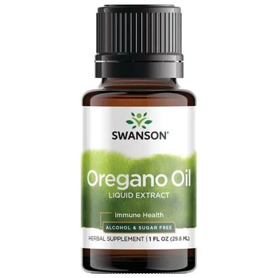 Oil of Oregano Liquid Extract, Alcohol & Sugar Free - 29 ml