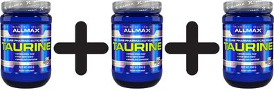 3 x AllMax Nutrition Taurine - 400g