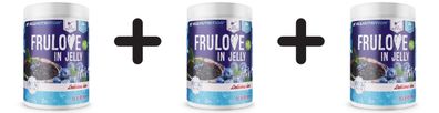 3 x Frulove In Jelly, Blueberry - 1000g