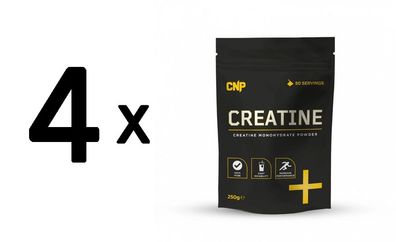 4 x Creatine Powder - 250g