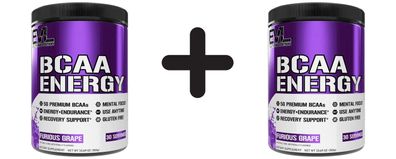 2 x BCAA Energy, Furious Grape - 303g