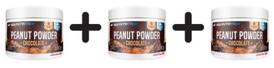 3 x Peanut Powder, Chocolate - 200g