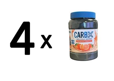 4 x Carb X, Orange Burst - 1200g